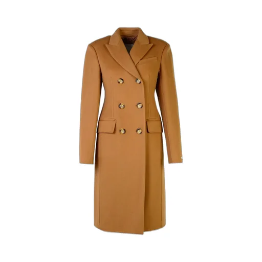 Double-Breasted Wool Coat
