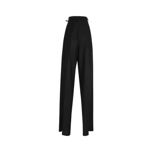 High-Waisted Wide-Leg Trousers