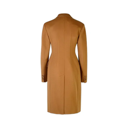 Double-Breasted Wool Coat
