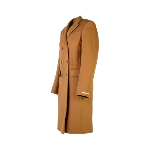 Double-Breasted Wool Coat