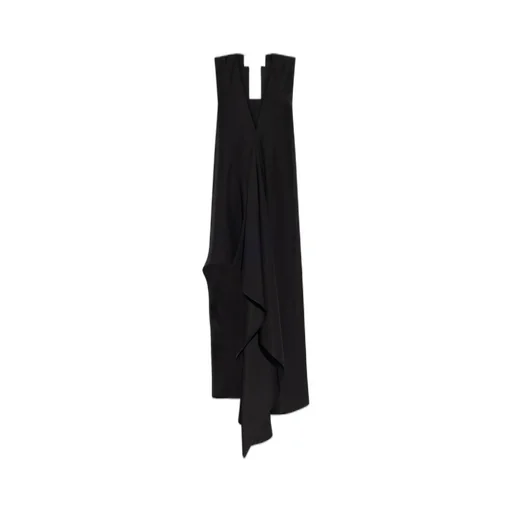 Asymmetric Draped Dress