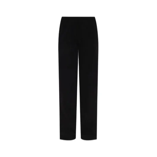 High-Waisted Flared Trousers