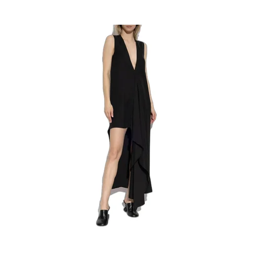 Asymmetric Draped Dress