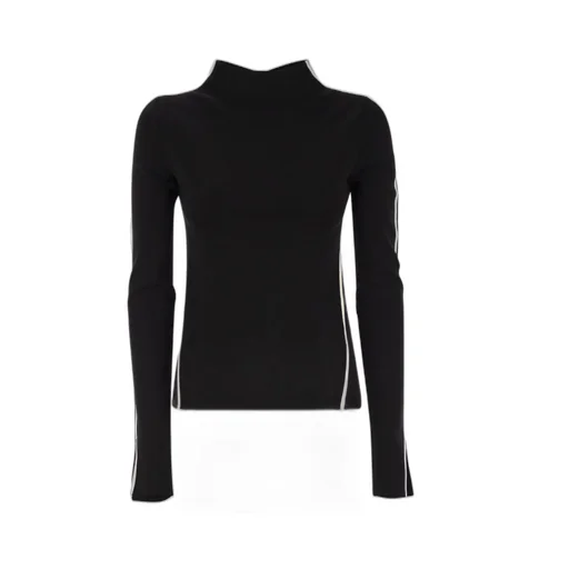 Long Sleeve Mock Neck Top