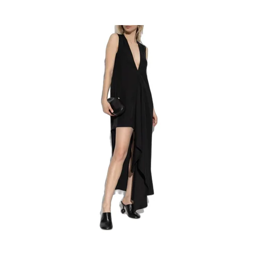 Asymmetric Draped Dress