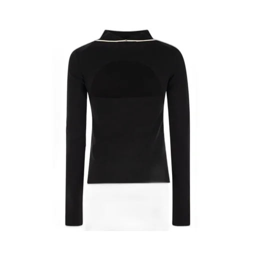 Long Sleeve Mock Neck Top