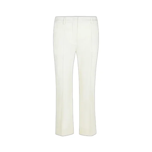 Cropped Flare Trousers