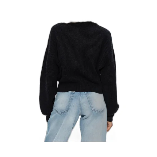 Ribbed Knit Zip-Up Cardigan