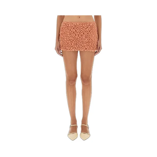 Ruched Mini Skirt