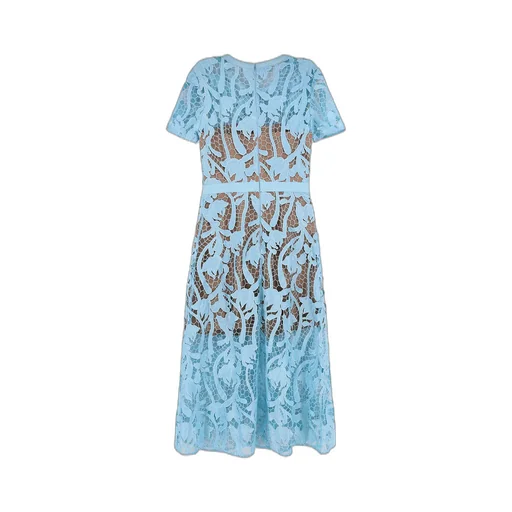 Floral Lace Midi Dress