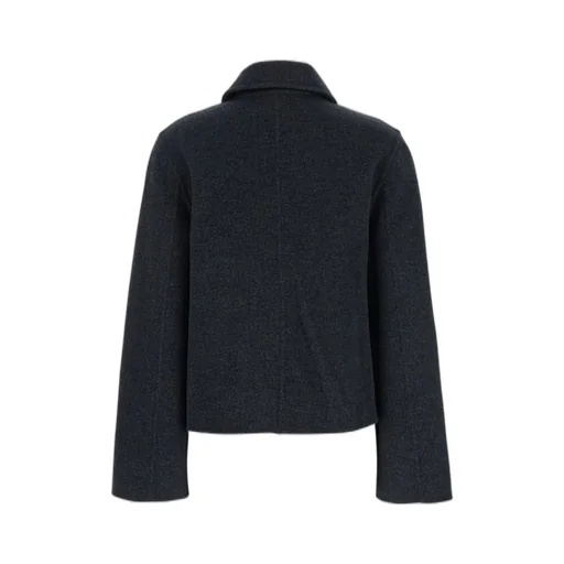 Double-Breasted Cropped Jacket
