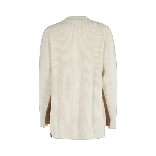 Colorblock V-Neck Cardigan