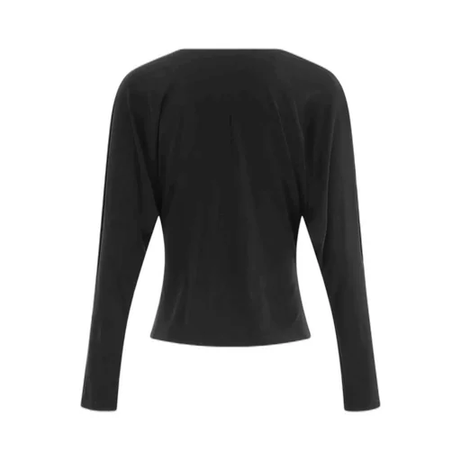 Twist Front Long Sleeve Top