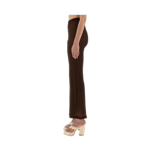 Cut-Out Flare Trousers