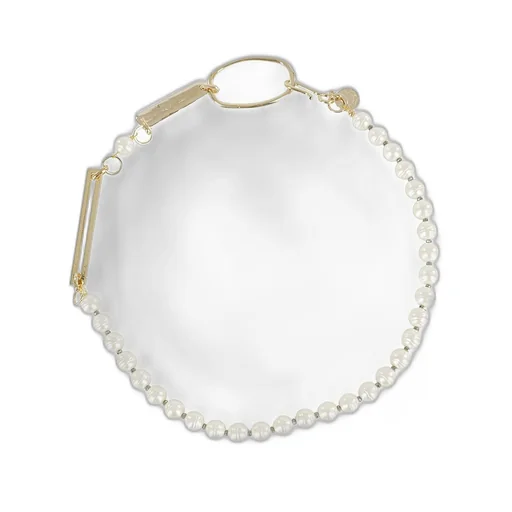 Pearl And Bar Necklace