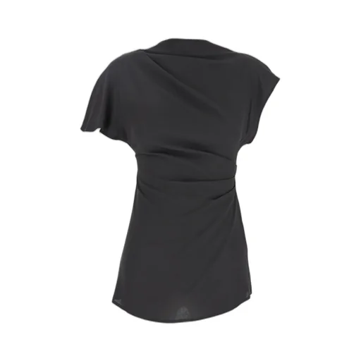 Draped Asymmetrical Top