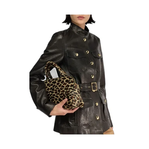 Leather Safari Jacket