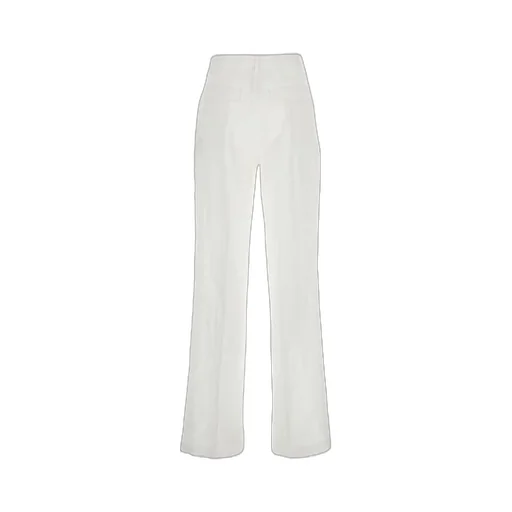 High-Waisted Wide-Leg Trousers