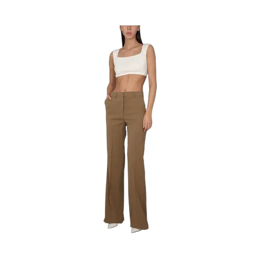 Cropped Square Neck Tank Top