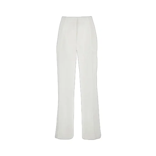 High-Waisted Wide-Leg Trousers