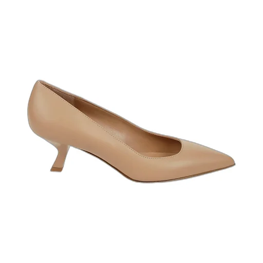 Pointed Toe Kitten Heel Pumps
