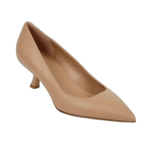 Pointed Toe Kitten Heel Pumps