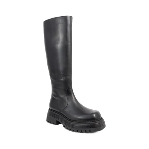 Platform Knee-High Boots