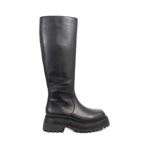 Platform Knee-High Boots
