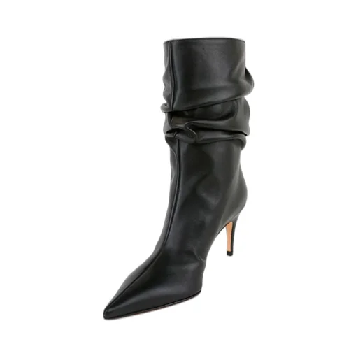 Slouchy Pointed Toe Boots