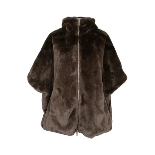 Faux Fur Cape