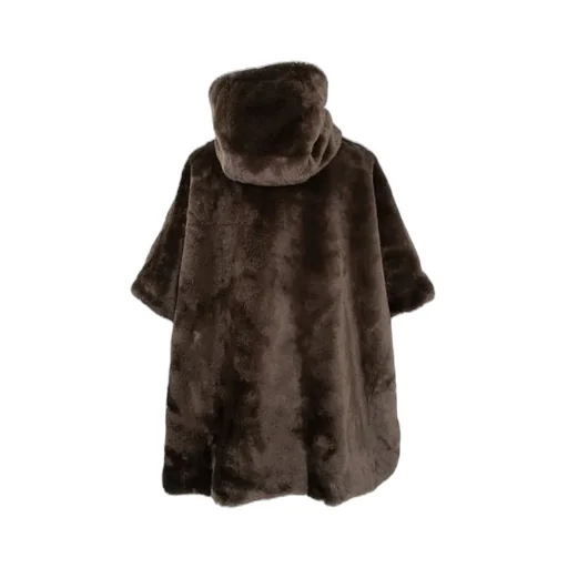 Faux Fur Cape