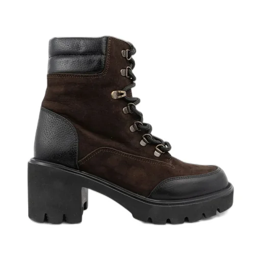 Lace-Up Platform Boots