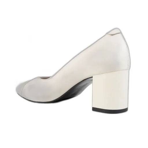 Pointed Toe Block Heel Pumps