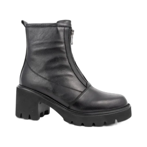 Platform Zip Ankle Boots