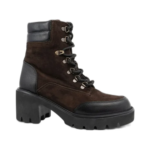 Lace-Up Platform Boots
