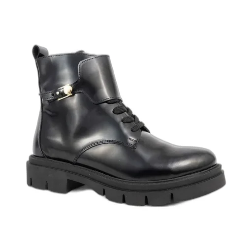 Lace-Up Ankle Boots
