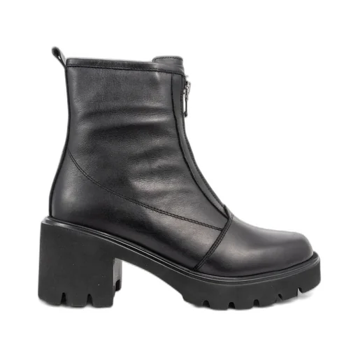 Platform Zip Ankle Boots