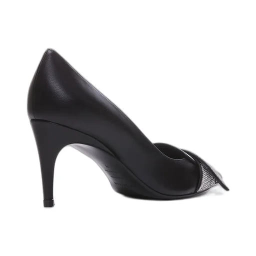 Pumps With Rhinestone Buckle