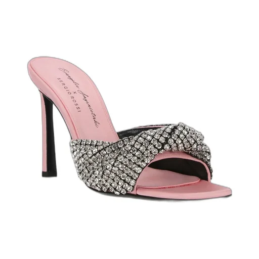 Mules With Crystal Bow