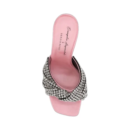 Mules With Crystal Bow