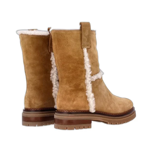 Shearling Trim Boots