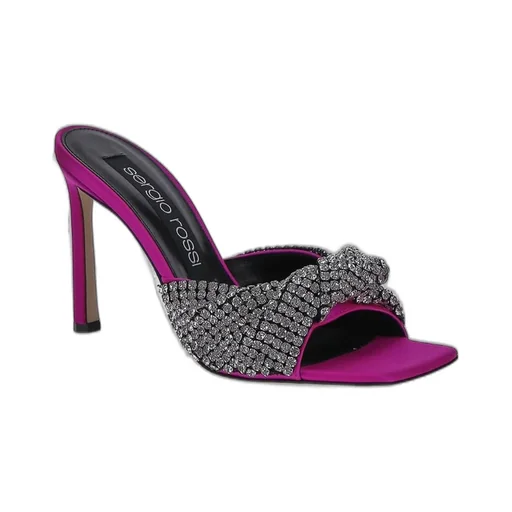 Mules With Crystal Bow