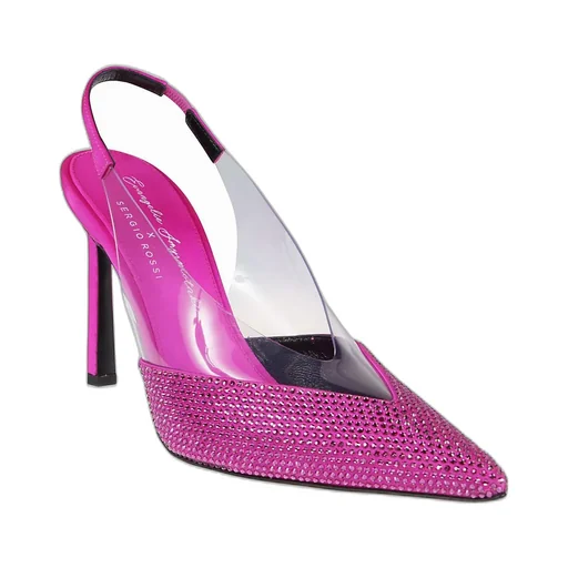 Ruching Slingback Pumps