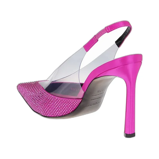 Ruching Slingback Pumps
