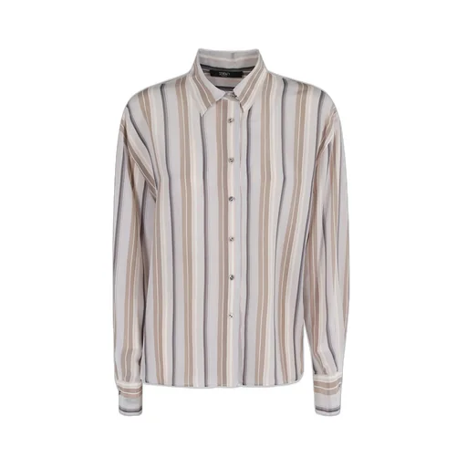 Striped Button-Up Shirt