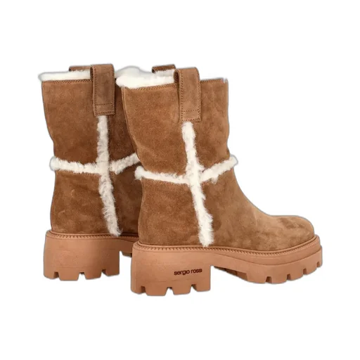 Shearling Trimmed Boots