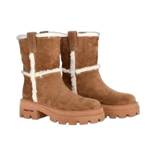 Shearling Trimmed Boots