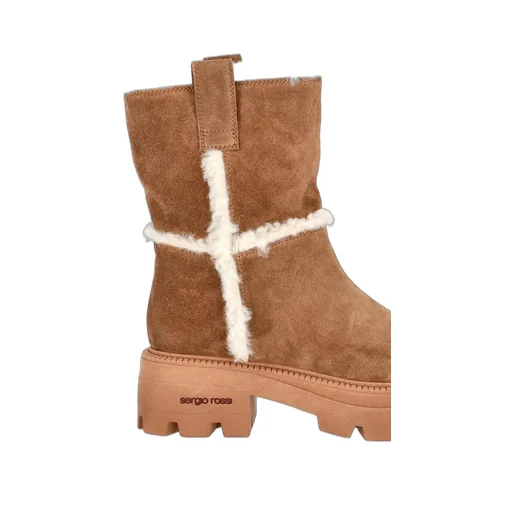 Shearling Trimmed Boots