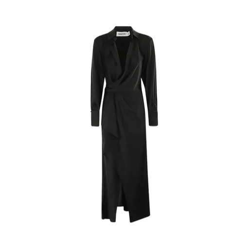 Draped Midi Dress