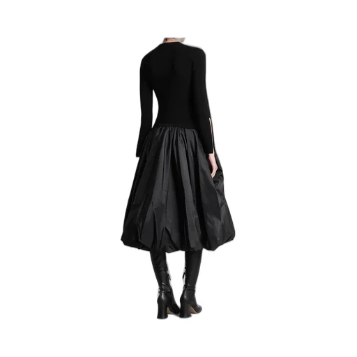 Balloon Hem Dress